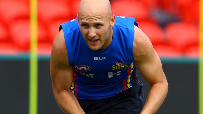 Gary Ablett is back for the Suns. Photo: David Clark