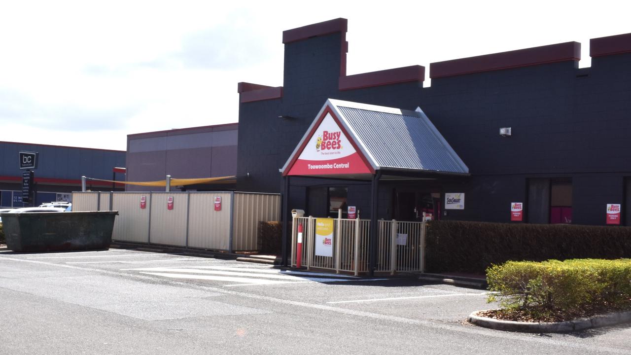 Bussy Bees Toowoomba Central, childcare centre closed abruptly in September 2023.