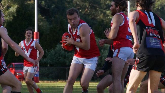 Former AFL player David Clarke has landed at Moonee Valley. Picture: Robyn Kuys