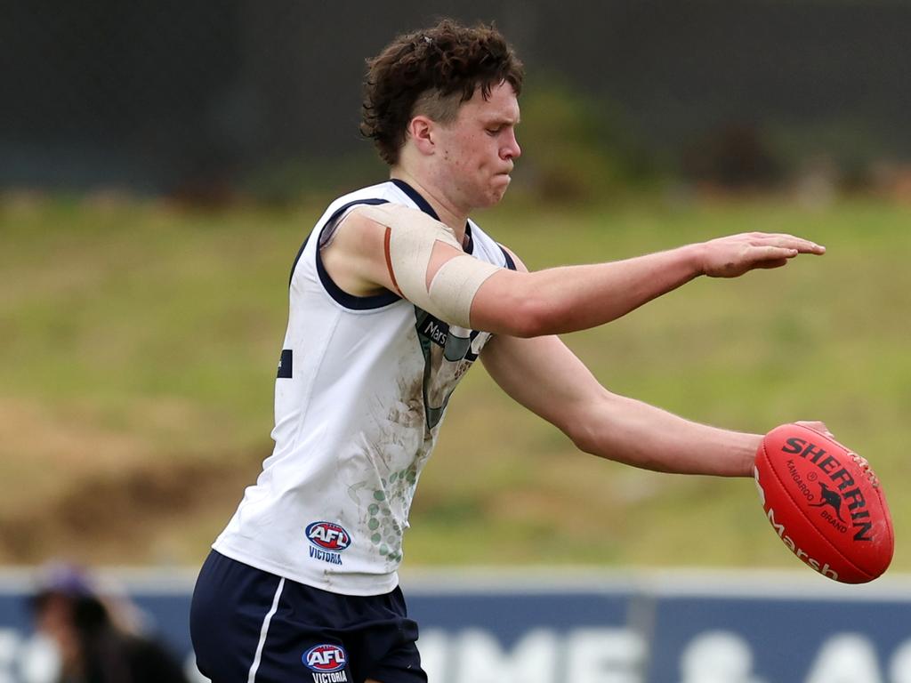 Harvey Langford showed promise for the Tigers. Picture: Getty Images