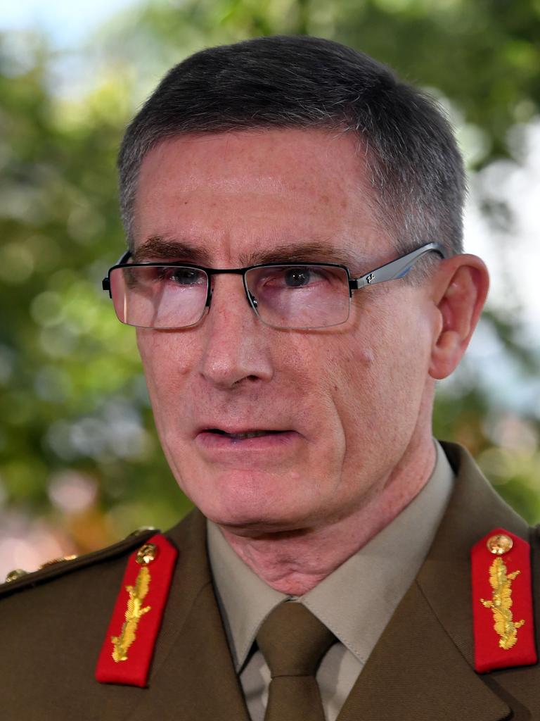 General Angus Campbell. Picture: Evan Morgan.