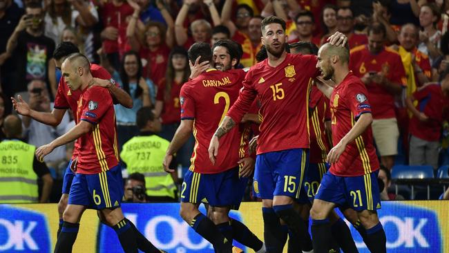 Spain are heading to the World Cup