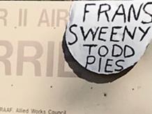 Pie cook in Sweeney Todd smear