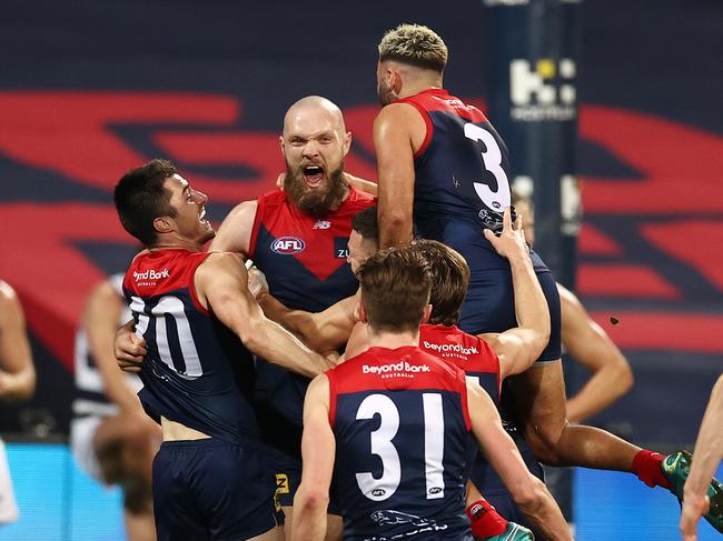 Captain fantastic: Max Gawn has been named skipper of the All-Australian side. Picture: Michael Klein