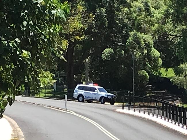 POLICE OPERATION: A number of police officers around Goonellabah and surrounding areas to catch the dangerous driver on Friday January 15, 2021. Photo: Adam Daunt