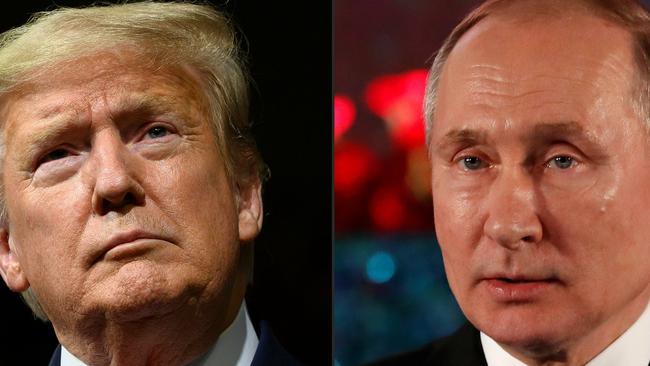 US President Donald Trump wants Russian President Vladimir Putin at G7. Picture: AFP