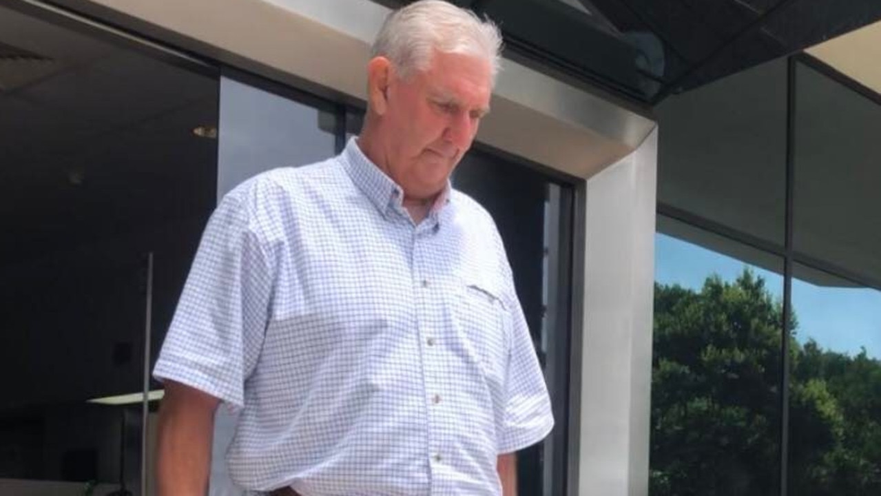 Garry Thorvaldsen leaving Maroochydore Magistrates Court on Friday after he pleaded not guilty to eight charges. Picture: Sunshine Coast Daily.