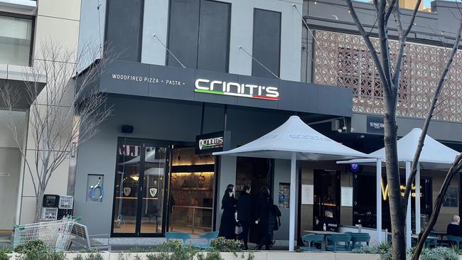 Criniti's Italian restaurant opened to the public at 328 Church St, Parramatta on August 11.