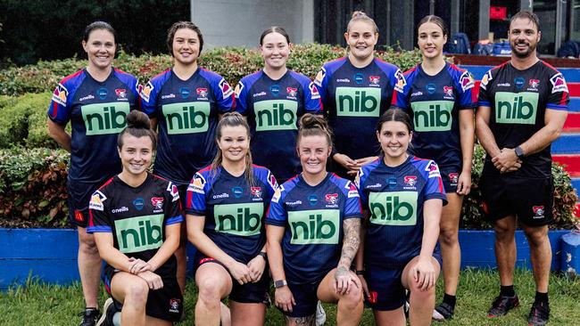 The Knights will make their debut in the NRLW this season. Picture: Newcastle Knights media