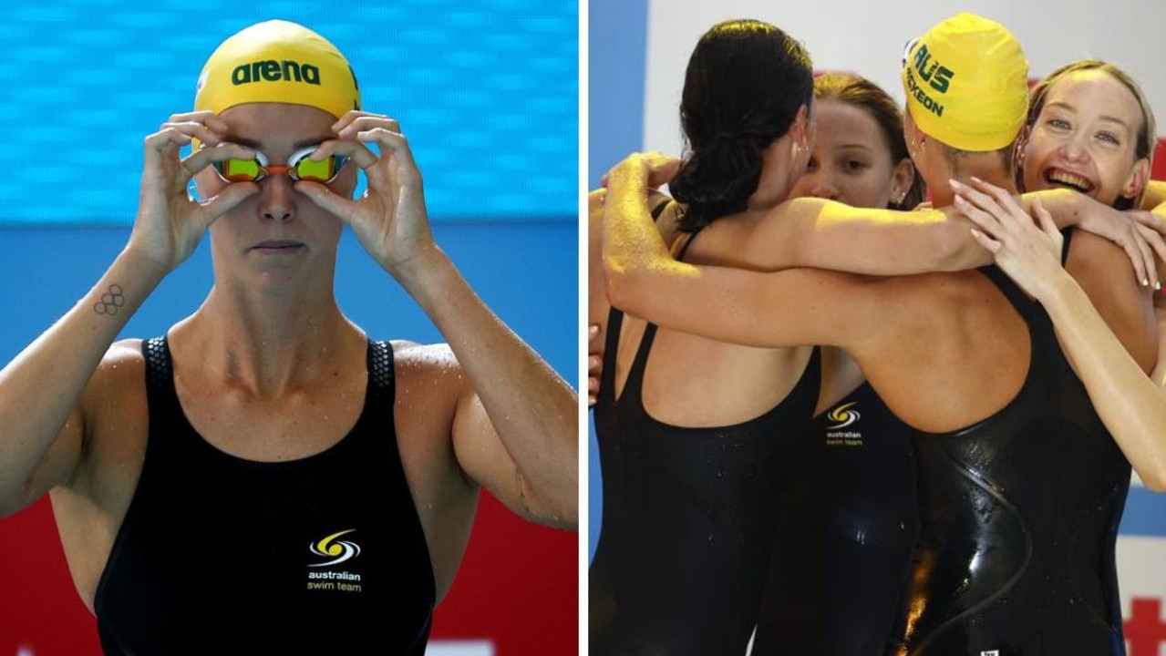 Emma McKeon and the Aussies broke the world record.
