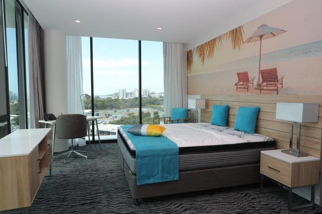 First look inside the Rydges Airport hotel at Coolangatta. Picture Glenn Hampson