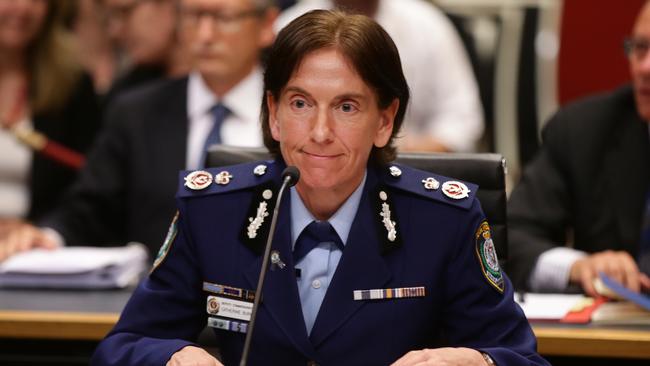 Deputy Commissioner Cath Burn’s part during the Lindt Cafe siege was mentioned at the inquest today. Picture: Cameron Richardson