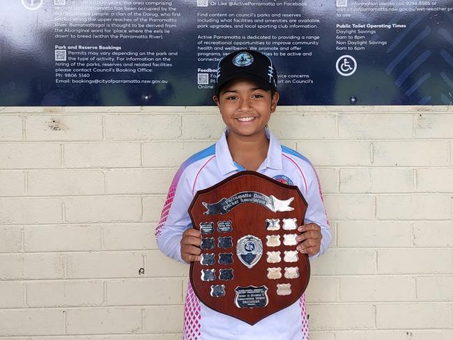 Lakshmi Kila Rajadurai of the Parramatta U18s girls. Picture: Contributed