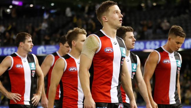 Jack Billings and the Saints are coming off a horror loss to Richmond. Picture: Getty Images