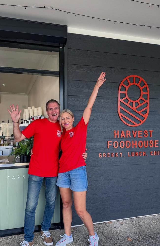 Harvest Foodhouse owners Anja Ede and Jonathan Ede. Picture: Glenn Campbell