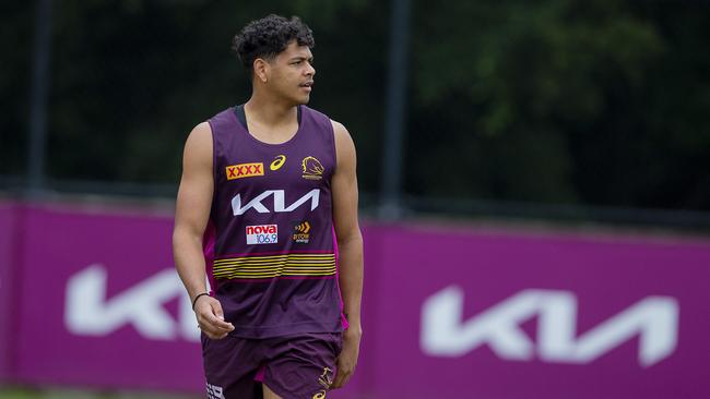 Brisbane Broncos outside back Selwyn Cobbo. Picture: Jerad Williams