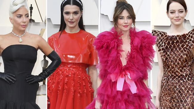 Linda Cardellini arrives at the Oscars on Sunday, Feb. 24, 2019, at the Dolby Theatre in Los Angeles. (Photo by Richard Shotwell/Invision/AP)