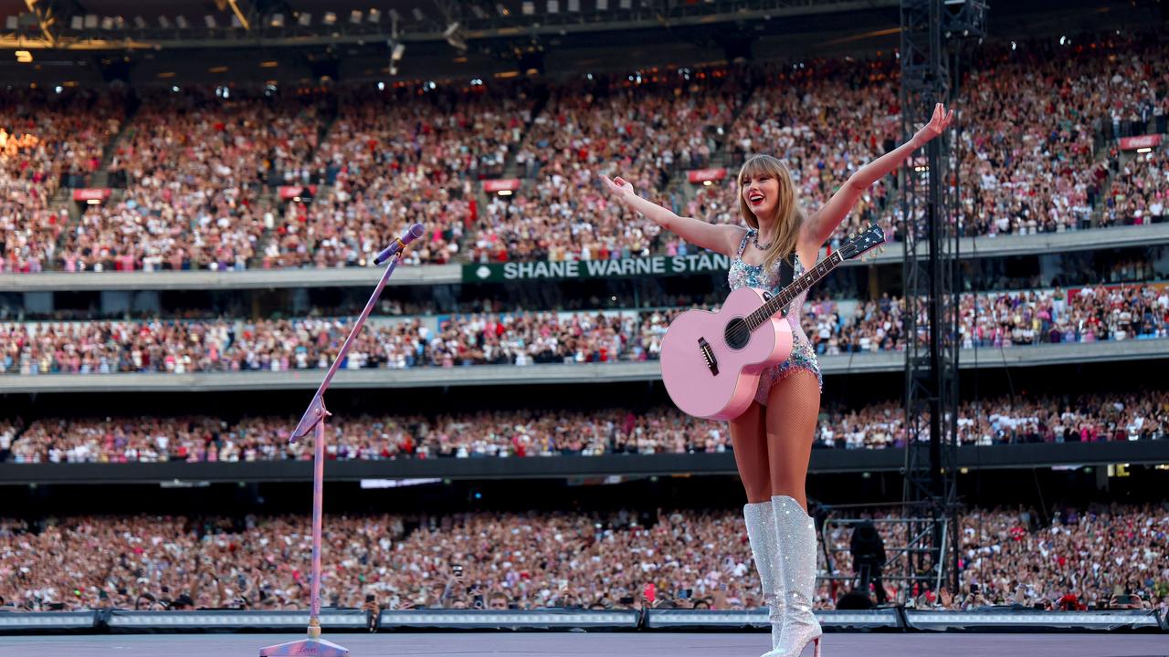 Having Taylor Swift in town saw a huge injection into Melbourne’s tourism sector. Picture: Getty.