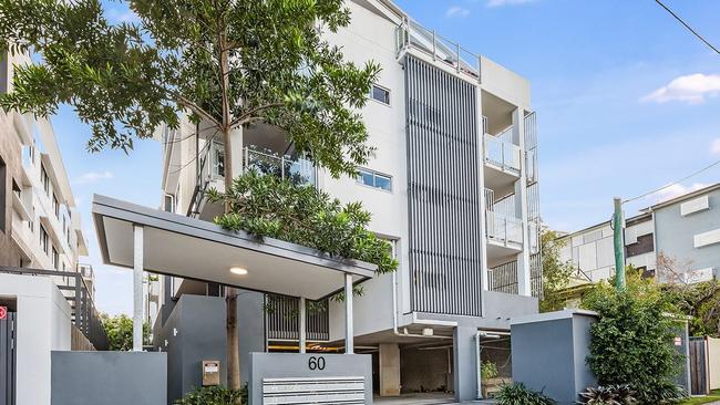 A two-bedroom apartment in this complex at 60 Hood St, Sherwood, recently sold this month for $391,000.