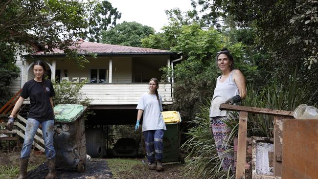 Emma Hopkins (right) who lives at 27 Ostrom St, South Lismore. Picture: Jonathan Ng