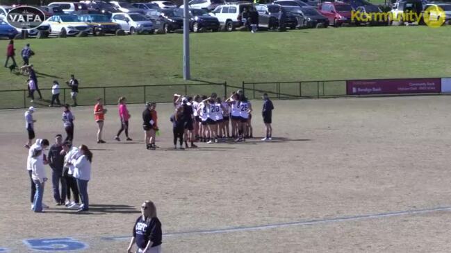 Replay: VAFA - St Kevin's vs Caulfield Grammarians (Women's prelim final)