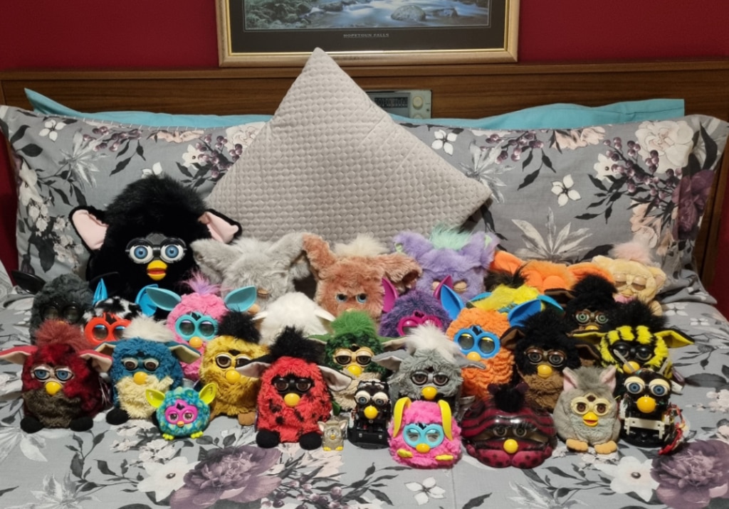 Alexandra has 20 Furbies. Picture: Supplied