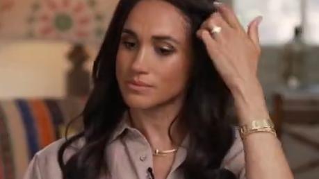 Prince Harry and Meghan Markle interview with CBS Sunday Morning. Picture: CBS Sunday Morning