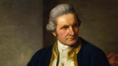 Captain James Cook.