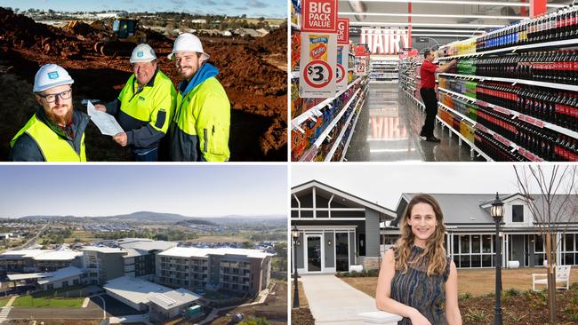 Some of the $200m worth of developments that have transformed Greenwattle street in Glenvale and Harristown since 2019.