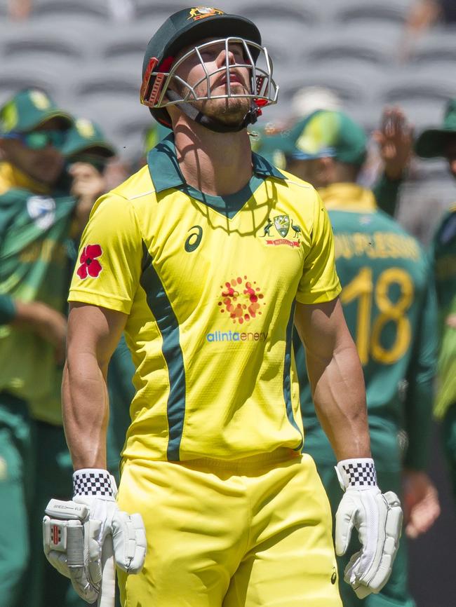 Under pressure: Chris Lynn. Picture: AFP