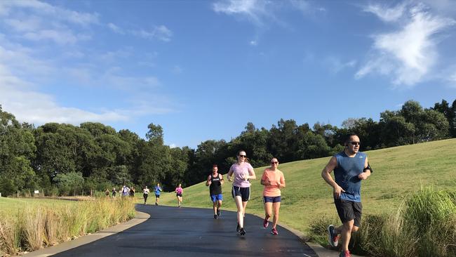 Sydney Park is a popular spot in St Peters. Witnesses helped put out the small blaze.