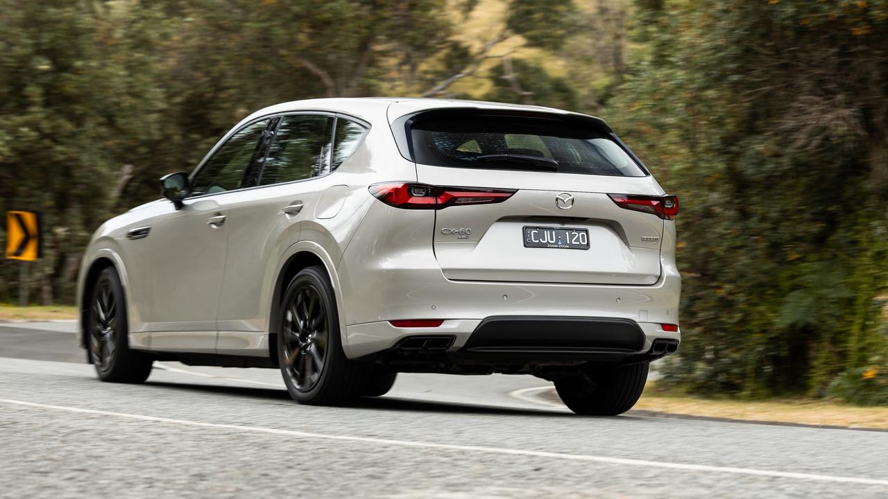 Our experience in the Mazda CX-60 diesel saw average fuel consumption of less than six litres for every 100km.