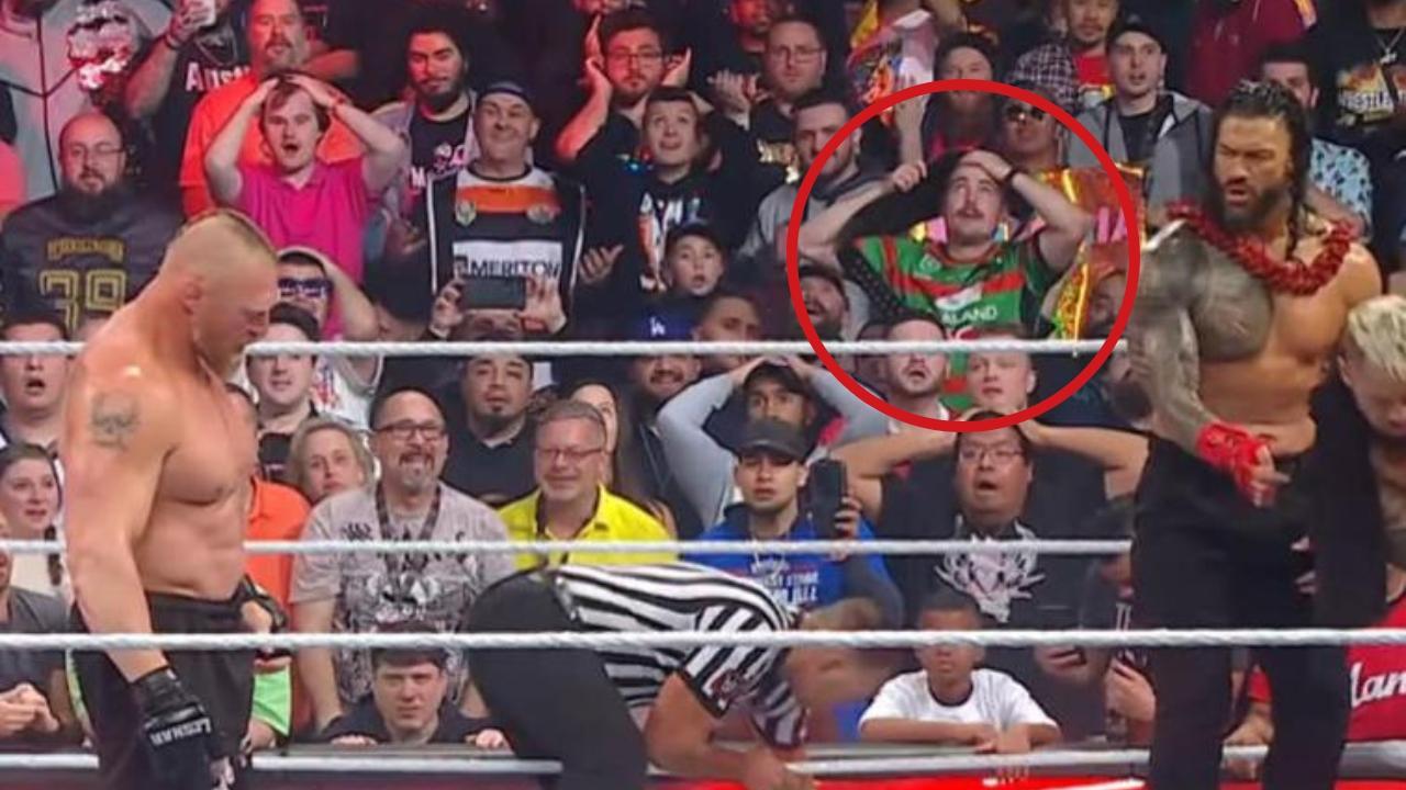 A random souths guy watching Brock Lesnar in the WWE.