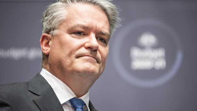 Finance Minister Mathias Cormann. Picture: Martin Ollman