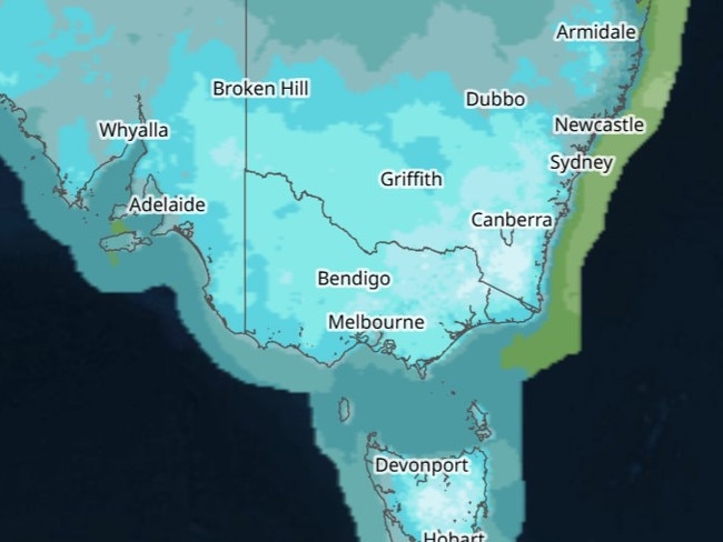 Much of inland NSW and Victoria will see frosty conditions Saturday and Sunday morning. Picture: Willy Weather