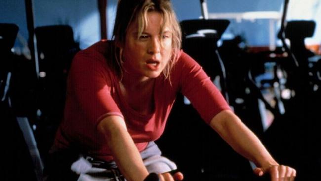 As per every other year, my interest in fitness was brief. (Pic: Bridget Jones)