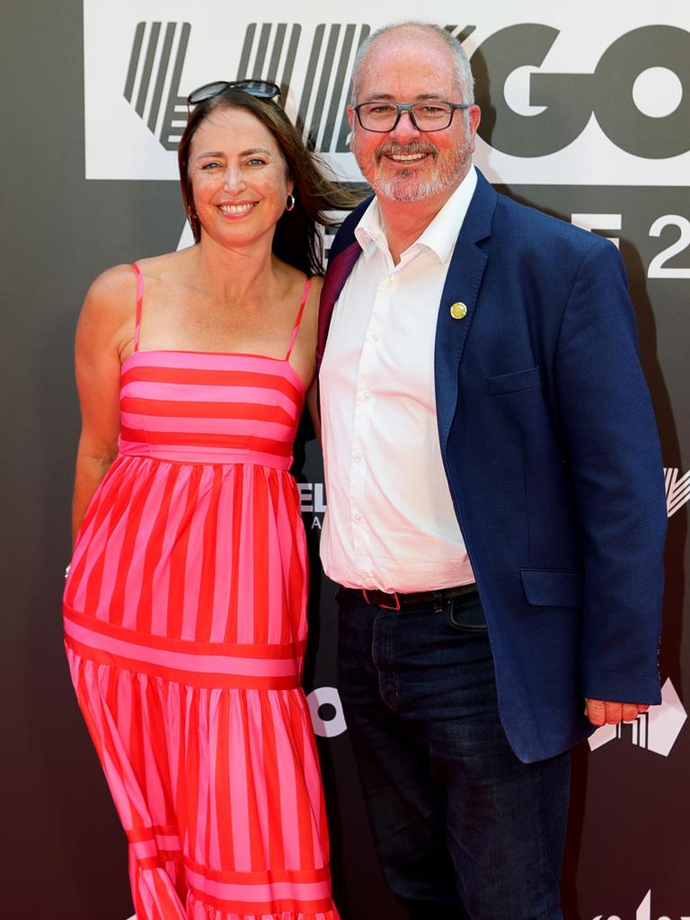 Speaker of state parliament Leon Bignell on the red carpet. Picture: Sarah Reed