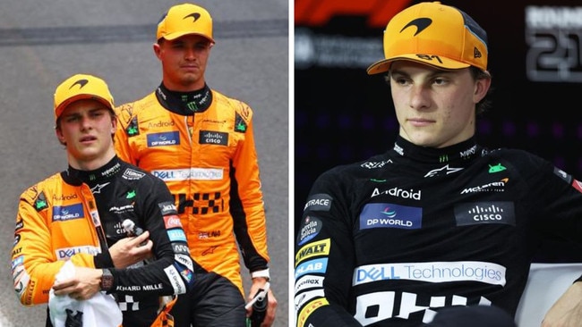 Oscar Piastri and Lando Norris.