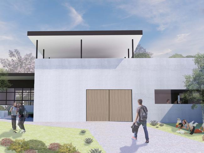 Architectural drawings of planned upgrade at Urrbrae Agricultural HighSchool. Part of the investment in moving Year 7 to high schools in SouthAustralia. April 2020. Picture supplied by Department of Education