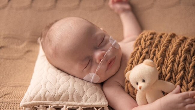 Rhylan William Gaddes: 21/08/2023 - UranganLittle Rhylan was born 1 month early, and is currently on oxygen 24/7. “He has had an unbelievable hard start to life, but now 3 months old he is smashing his milestones and taking the world on,” his mum, Sarah said. “He brings a huge smile to everyone he sees. He is such a happy baby and loves life already.”