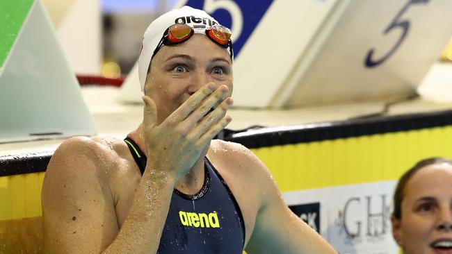 Cate Campbell is back after taking a year out from swimming.