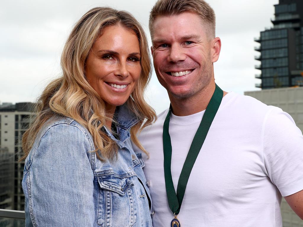 Candice and David Warner have both been through plenty of adversity.