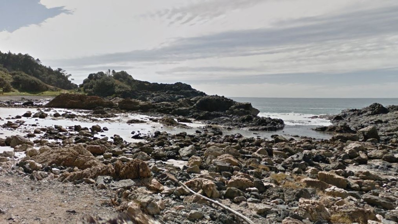 Human remains were found at Miners Beach and Little Bay (pictured) in Port Macquarie on Monday morning. Picture: Google