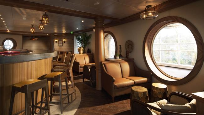 Adults on the Disney Wonder have a space all their own at the Cove Cafe.