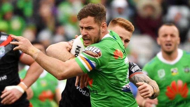 Aidan Sezer is returning to the NRL after he signed a one-year deal to join the Tigers. Picture; Tracey Nearmy/Getty Images