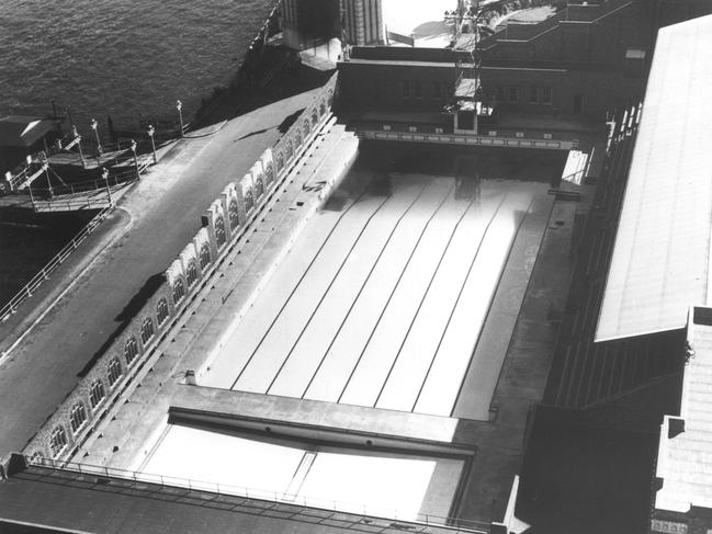 With its filtered water, grandstands and change-rooms, the North Sydney Olympic Pool was a world-class facility when it opened in 1936.