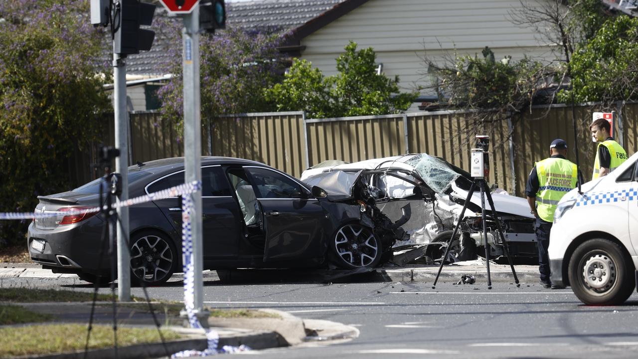 The driver was the hatchback was killed in the crash. Picture: NewsWire/ Richard Dobson