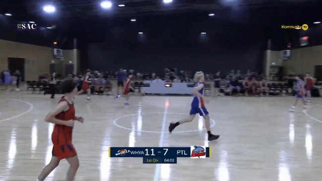 Replay: Whyalla v Port Lincoln (U16 boys div 2 semi-final)-  SA Junior Country Championships - State Basketball Centre Court 5