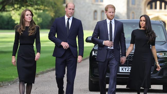 Friends of Kate and William have said the return of Harry and Meghan would “go down like a bucket of warm sick”. Picture: Chris Jackson/Getty Images