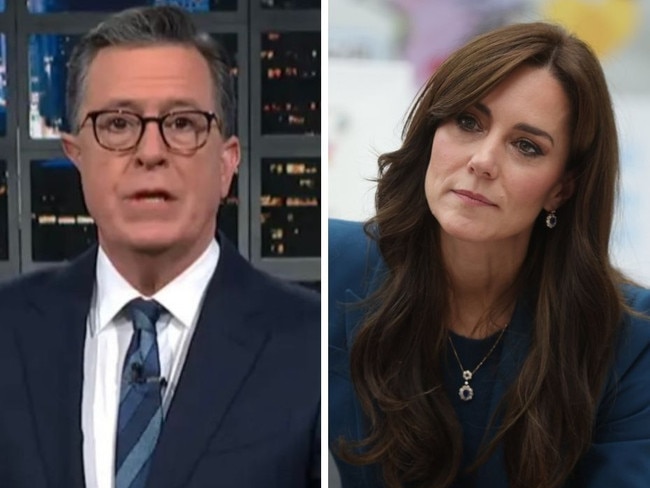 Stephen Colbert has addressed his controversial Kate Middleton remarks.